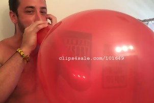 Edward Popping Balloons Part4 Video1 (Short Version)