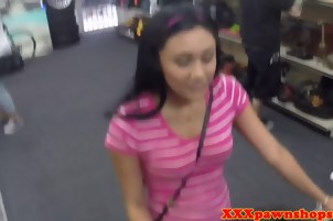 Girl Caught Stealing Goes In The Back To Fuck