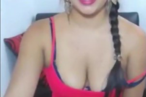 Amateur Indian Bindi Forehead Naughty Masturbation On Webcam