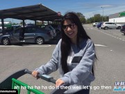 i have sex with a stranger from the supermarket in his car a rich ANAL SEX CAR AMATEUR