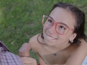 A cute picnic turns into a hot outdoor fuckfest in this HUSTLER Unlimited exclusive!