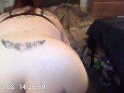 Wife takes my dick from behinde lil rough recording but wanted to pst a lil content of us